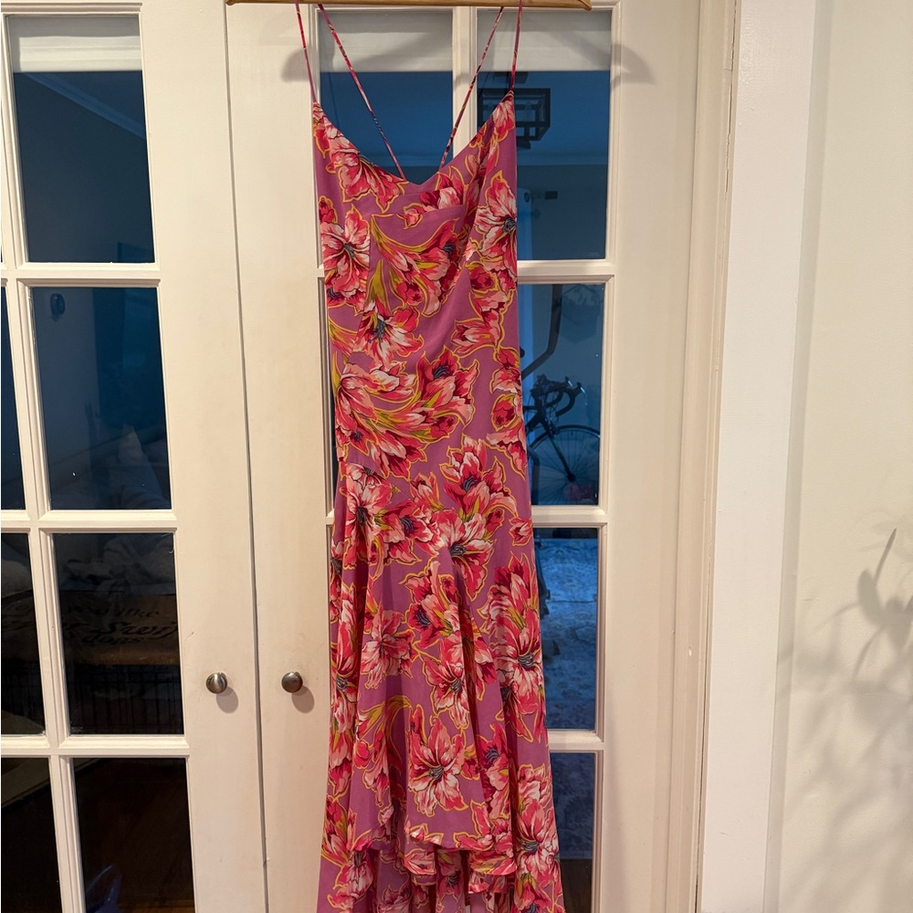 ASTR the Label Floral Pink Dress